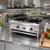 Thumbnail image #2 for Supreme 24-Inch Countertop Gas Hot Plate with 2 Open Burners, Stainless Steel