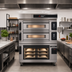 Thumbnail image #2 for Moretti Forni S50E Series 2-Deck Electric Pizza Deck Oven with Prover
