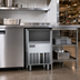 Thumbnail image #2 for Ice-O-Matic Gourmet Cube Undercounter Ice Maker with 33 lb Built-In Bin, 95 lb/Day