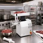 Thumbnail image #2 for Uniworld Heavy-Duty Electric Meat Grinder, #22 Hub, 1-1/2 HP Bench Model