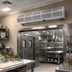 Thumbnail image #2 for Berner Commercial High Performance 10 Unheated Air Curtain, 108-Inch, 3-Motor, for 10-Foot Openings