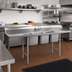 Thumbnail image #2 for Eagle Group 314 Series Three-Compartment Sink with Left Drainboard, 304 Stainless Steel