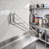 Thumbnail image #2 for Eagle DWB18-S Stationary Wall-Mount Wire Shelf Bracket for 18 Inch Deep Shelves (Mid Unit)
