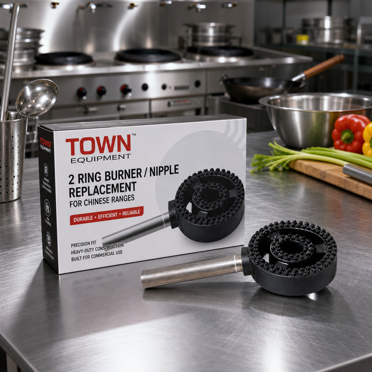Product image #2 for Town Equipment 2 Ring Burner/Nipple Replacement for Chinese Ranges
