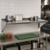 Thumbnail image #2 for BK Resources BKWSE-1636 Economy Wall-Mounted Stainless Steel Shelf, 36 x 16 Inches