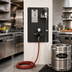 Thumbnail image #2 for Krowne MasterTap Single-Line Beer Regulator Panel with Empty Keg Detector