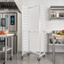 Thumbnail image #2 for John Boos Mobile Nesting Aluminum Bun Pan Rack, 20 Pan Capacity, Side Loading