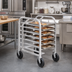 Thumbnail image #2 for Channel Manufacturing Half-Size Nesting Aluminum Bun Pan Rack, End Load, 7-Pan Capacity