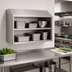 Thumbnail image #2 for Eagle Group WCO-30 Wall-Mounted Open-Front Stainless Steel Wall Cabinet, 30 W x 15 D x 28 H