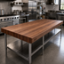 Thumbnail image #2 for John Boos Boos Block 84-Inch American Black Walnut Edge Grain Kitchen Countertop, 1-1/2 Inch Thick