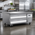 Thumbnail image #2 for Serv-Ware 50-Inch Two-Drawer Refrigerated Chef Base with Side-Mounted Self-Contained Refrigeration
