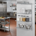 Thumbnail image #2 for Eagle Group 4-Tier Chrome-Plated Wire Add-On Shelving Unit, 24 x 21 x 63 Inches