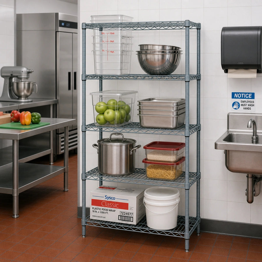 Commercial Kitchen Production Set