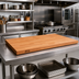 Thumbnail image #2 for Boos Block American Cherry Edge Grain Kitchen Countertop, 60 x 38 x 1-1/2 Inches, Varnique Finish