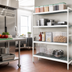 Thumbnail image #2 for Fermostock 4-Tier Polymer Shelving Unit Expansion Kit, 35