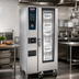 Thumbnail image #2 for RATIONAL iCombi Pro 20-Half-Size Natural Gas Floor Combi Oven, 208/240V 1-Phase