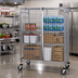 Thumbnail image #2 for Quantum Open Wire Mobile Security Cage with Locking Doors, 60