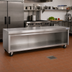 Thumbnail image #2 for La Rosa Refrigeration Mobile Open Cabinet Base Equipment Stand, 116-Inch x 28-Inch, 304 Stainless Steel