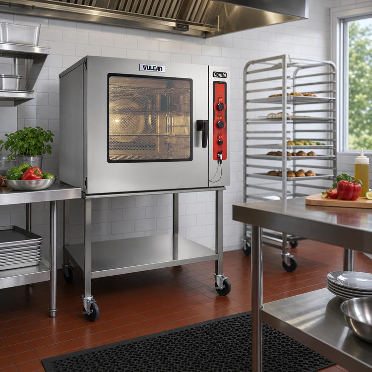 Product image #2 for Vulcan ABC Series Gas Boilerless Combi Oven/Steamer, Propane, 7 Full-Size Sheet Pan Capacity