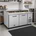 Thumbnail image #2 for Kelvinator Commercial 70-13/16-Inch Two-Section Refrigerated Pizza Prep Table, 9-Pan Capacity