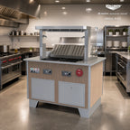 Thumbnail image #3 for Vollrath 4-Series Signature Server® 69722S-1-SR 47-Inch Custom Downdraft Vent Buffet Server with Breathguard and Fire Suppression