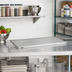 Thumbnail image #2 for Eagle Valu-Master Solid Commercial Shelf, 36 x 21 Inches, Galvanized Steel, Gray Epoxy Finish