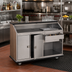 Thumbnail image #3 for FWE BBC-5 Professional Series Laminate Portable Bar with 50 lb Ice Bin, 59-1/2 Inch Wide