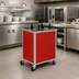 Thumbnail image #2 for Atlas Metal MEPD3-9-1/8 Mobile Enclosed Plate Dispenser, Three Tubes, Up to 9 1/8