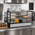 Thumbnail image #2 for Omcan Countertop Square Glass Refrigerated Display Case, 60 Inches, 9.78 Cu. Ft.