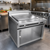 Thumbnail image #2 for Titan Heavy Duty 48-Inch Gas Plancha Top Range with Cabinet Base and Island Style Plate