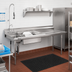 Thumbnail image #2 for Eagle Group Straight Soiled Dishtable with Pre-Rinse Sink, 96 Inch x 30 Inch, Right-to-Left Operation