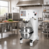 Thumbnail image #2 for Varimixer V80 80-Quart Floor Model Planetary Mixer with 4 HP, Variable Speed, Timer, and #12 Hub