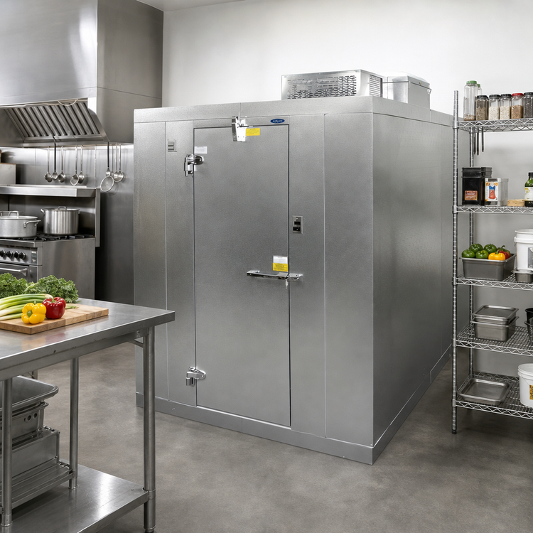 Product image #2 for Kold Locker Outdoor -10°F Walk-In Freezer with Floor, 10' x 10' x 7'7" H, Self-Contained R290 Capsule Pak ECO Refrigeration