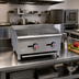 Thumbnail image #2 for Serv-Ware 24-Inch Natural Gas Radiant Charbroiler with 2 x 30,000 BTU Burners
