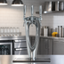 Thumbnail image #2 for Mystique Countertop Glycol-Cooled 3-Faucet Draft Beer Tower, Polished Chrome Finish