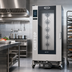 Thumbnail image #2 for ChefTop MIND.Maps Plus BIG Gas Roll-In Combi Oven with Included Trolley, 208-240V