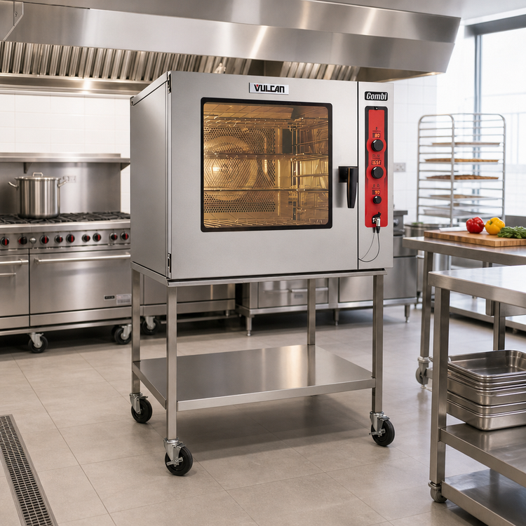 Product image #3 for Vulcan ABC Series ABC7E-480P Electric Boilerless Combi Oven/Steamer, 480V, 7 Full-Size Sheet Pan Capacity