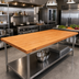 Thumbnail image #2 for Boos Block American Cherry Edge Grain Kitchen Countertop, 96 x 36 x 1-1/2 Inch, Penetrating Oil Finish