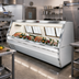 Thumbnail image #2 for Howard-McCray 35 Series 119-Inch Double Duty Fish & Poultry Remote Refrigerated Service Case, Stainless Steel, LED Lighting