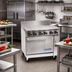Thumbnail image #2 for Imperial Pro Series 36-Inch Electric Restaurant Range with Solid Top and Standard Oven