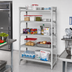 Thumbnail image #3 for Cambro Camshelving Premium 5-Tier Stationary Vented Polymer Shelving Starter Unit, 18 x 30 x 84 Inches, Speckled Gray
