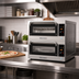 Thumbnail image #3 for Forza STi Double-Stacked Ventless Countertop Electric Pizza Oven, 16-Inch Capacity