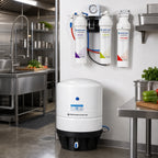 Thumbnail image #2 for Everpure OPS175CR/10 Reverse Osmosis Water Filtration System, 175 GPD, 10-Gallon Tank, Non-Electric Wall-Mount