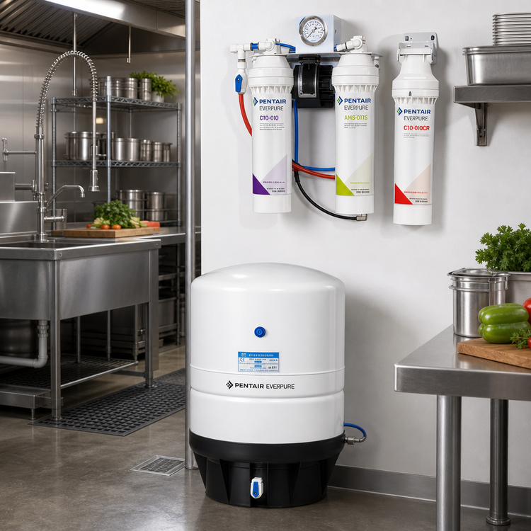 Product image #2 for Everpure Reverse Osmosis Water Filtration System with 10 Gallon Tank, 175 GPD, Non-Electric Wall-Mount