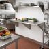Thumbnail image #2 for Eagle Group Wall-Mount Stainless Steel Work Table, 72 x 30 Inches, 14 Gauge