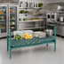 Thumbnail image #2 for Eagle QuadPlus Louvered Green Polymer Shelf Mat with Wire Quad-Adjust Frame, 72 x 24 Inches