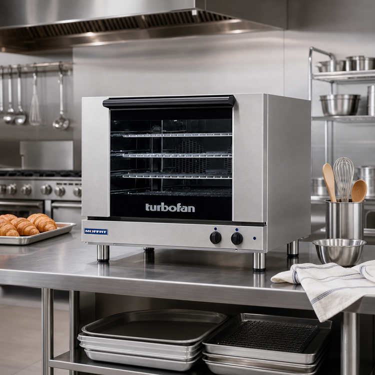 Product image #2 for Turbofan E28M4 Electric Countertop Convection Oven, 4 Full-Size Sheet Pan Capacity