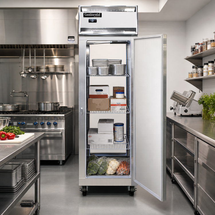 Product image #2 for Continental Refrigerator 1FNSAPT One-Section Pass-Thru Freezer