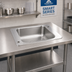 Thumbnail image #2 for Advance Tabco Smart Series Self-Rimming Drop-In Classroom Sink, 1 Compartment, 16 x 14 x 7-1/2 Inch Bowl