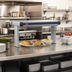 Thumbnail image #2 for Hatco Glo-Ray Designer Dual Unlighted Infrared Strip Heater, 33-1/2 Inch Wide, 3-Inch Spacing, 900 Watt, Aluminum, 14-Inch Stands